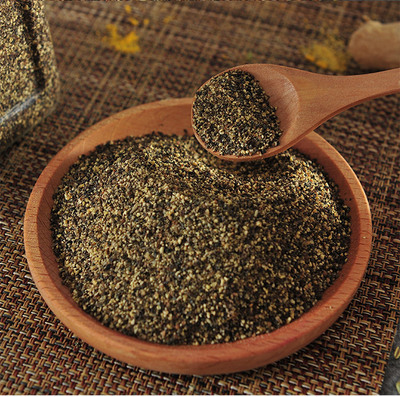 黑胡椒碎 黑胡椒批发 牛排烧烤调味料撒粉1kg包邮