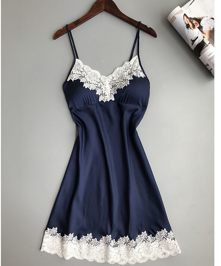 Sexy Pajamas Suspenders Nightdress Thin...