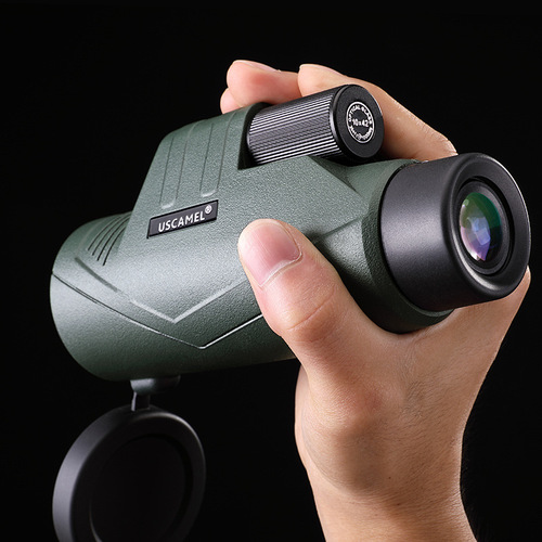 Cross-border exclusive USCAMEL single-binocular bird-watching telescope 10x42 outdoor mountaineering camping portable telescope for finding bees