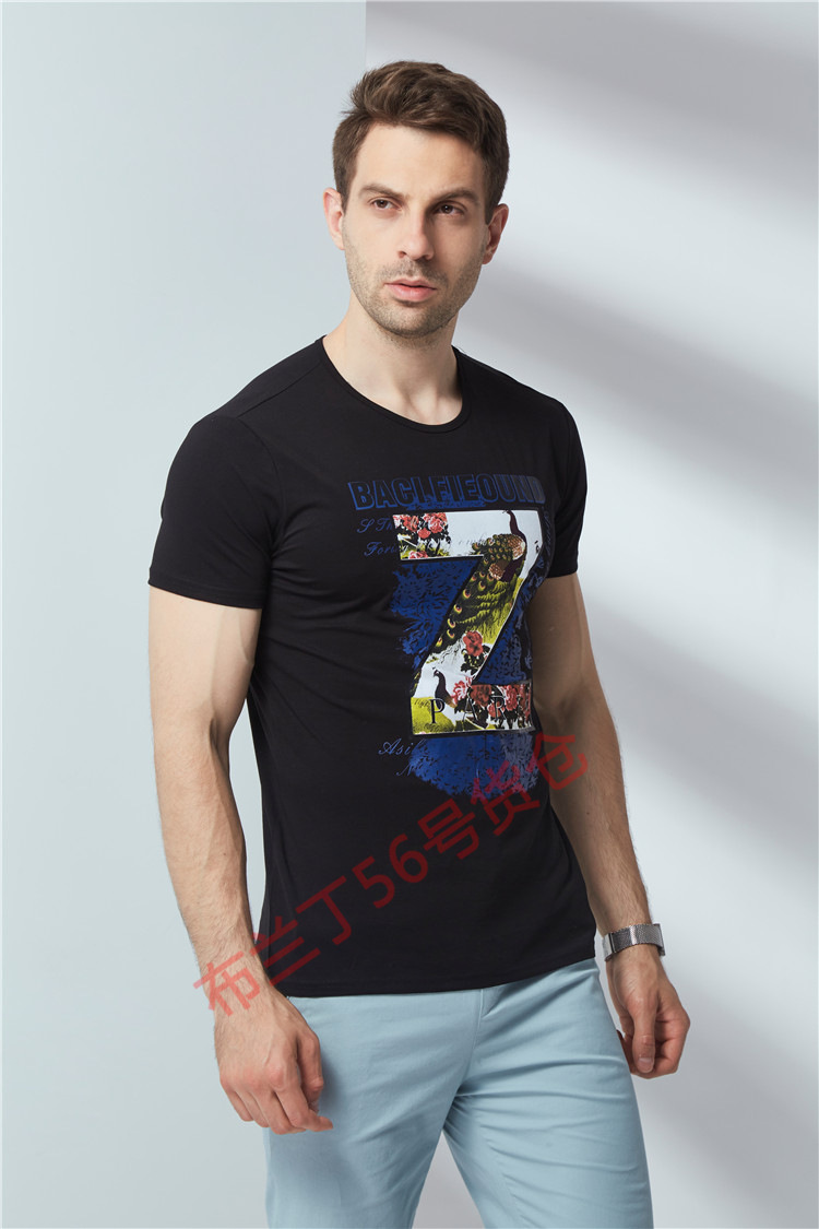 2018最新地摊热卖产品新奇特项目男士t恤跑江