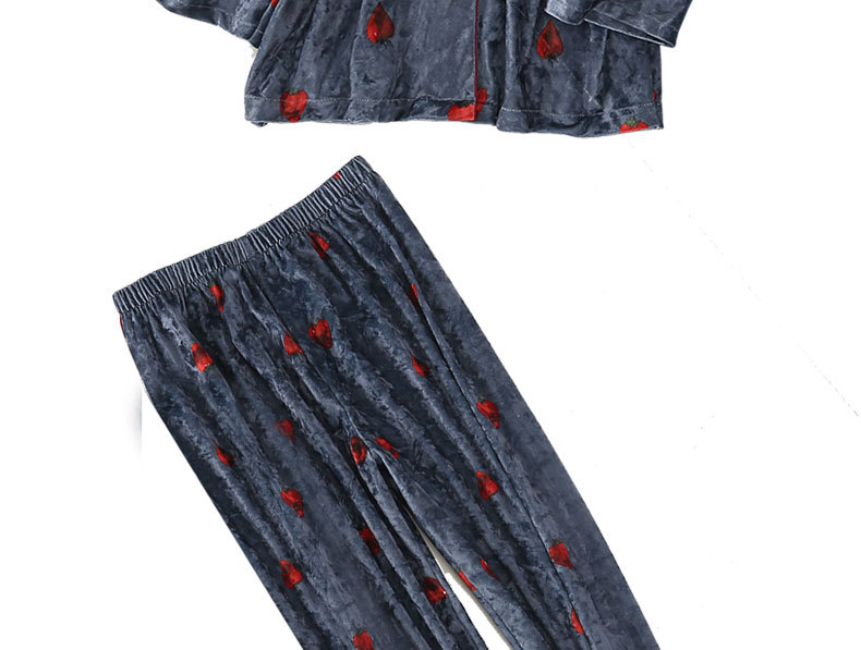 New Korean velvet pajamas two-piece suit   NSMR7794