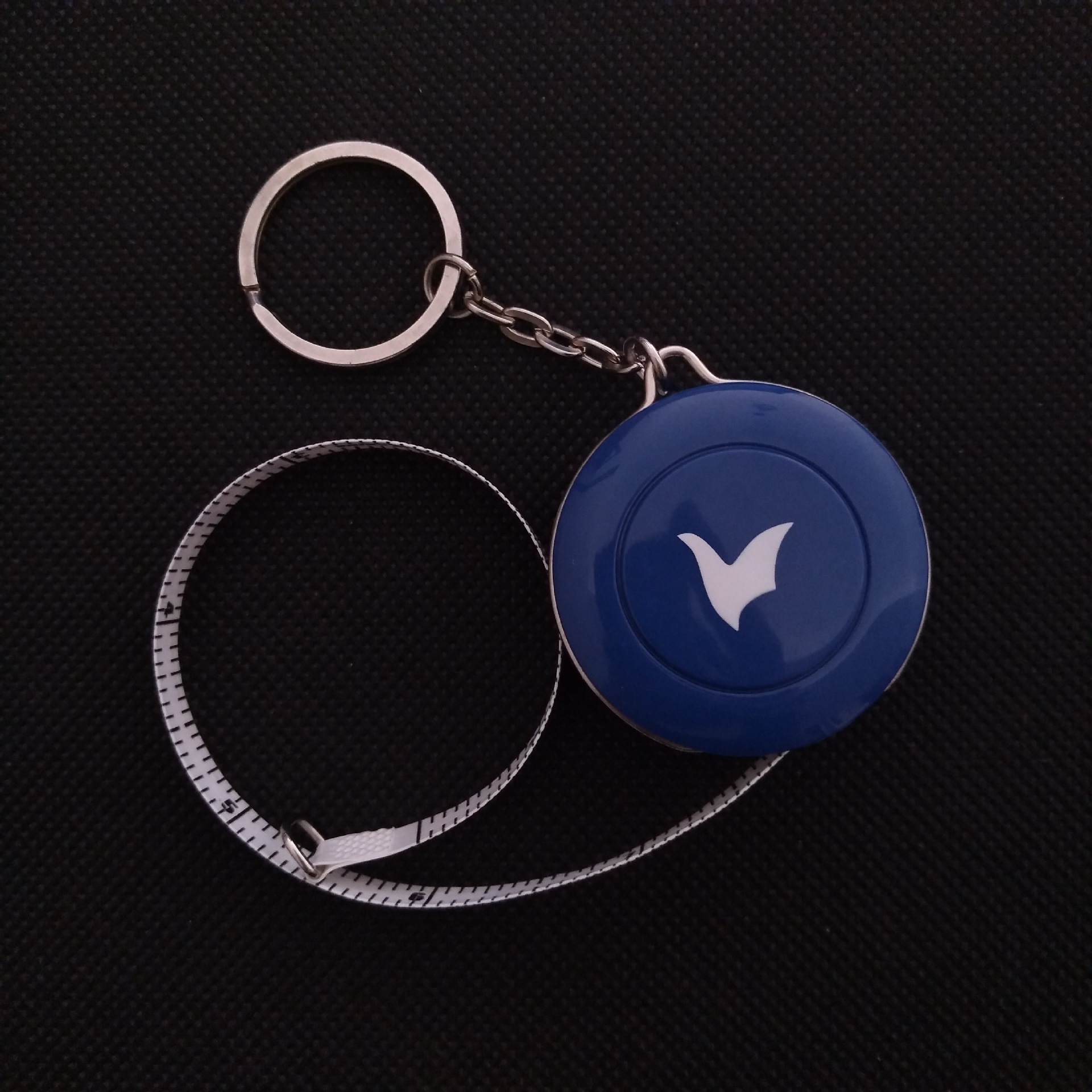 便携式实用小礼品多功能圆形卷尺钥匙扣  1.5米60英寸tape measur