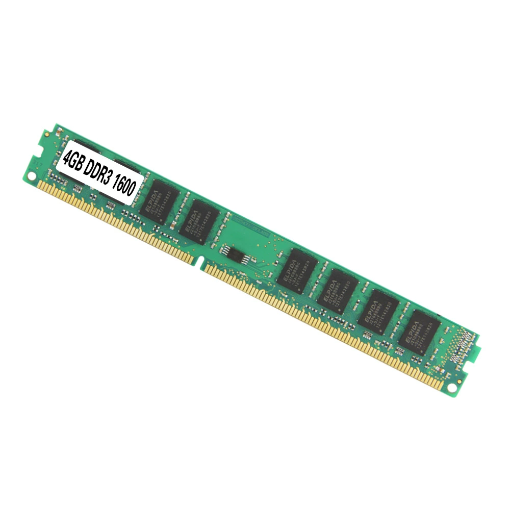 Desktop DDR3 RAM Z034, 4GB 1600 МГц, односторонний DIMM, совместим с 1333 МГц