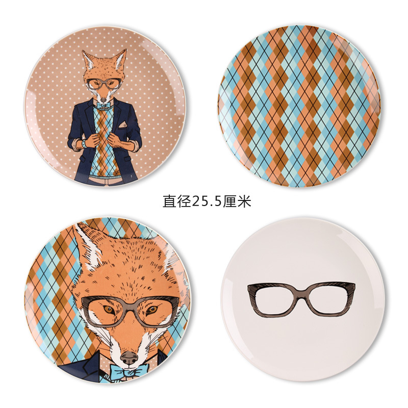 Sr. Fox juego de 10 pulgadas (incluido el gancho de la placa)