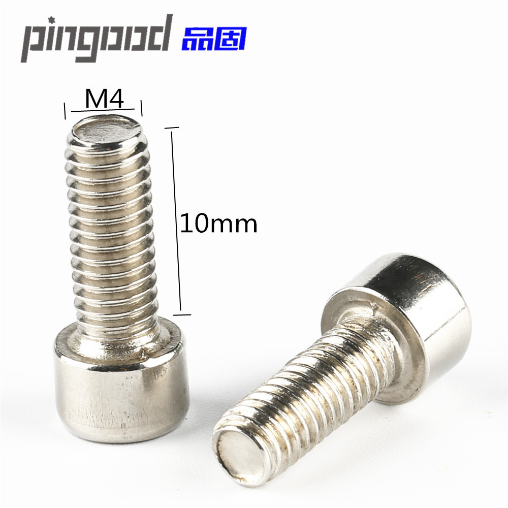 五金厂定制DIN912 8.8级高强度镀锌圆柱头/杯头内六角螺丝M3/4/5