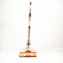 不锈钢胶棉拖把海绵吸水拖把滚轮挤水拖把不锈钢伸缩拖把