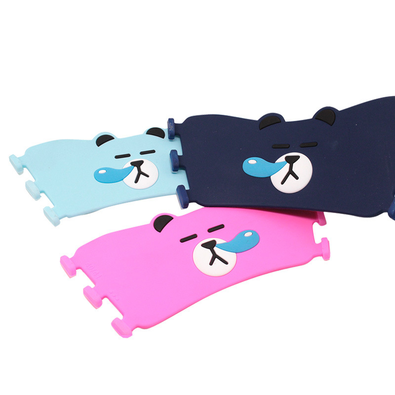 厂家定制卡通PVC软胶拖鞋鞋面定制3d滴塑鞋面装饰鞋配饰|ru