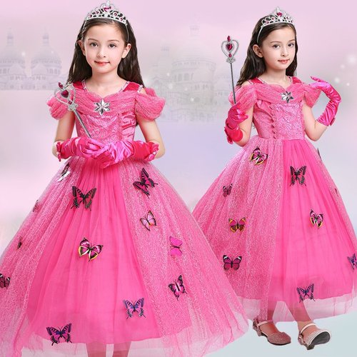 Frozen Elsa Princess Dress Halloween Cinderella Dress Sleeping Beauty Aurora Princess Belle Princess Dress
