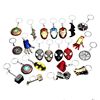 The Avengers, keychain suitable for men and women, cartoon pendant, Captain America, Iron Man, Birthday gift, wholesale