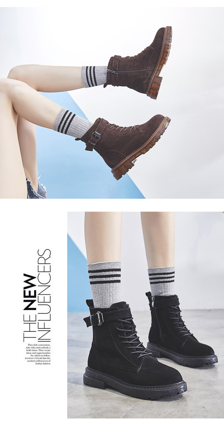 Bottes femme OU YANER en Daim - Ref 3354853 Image 16