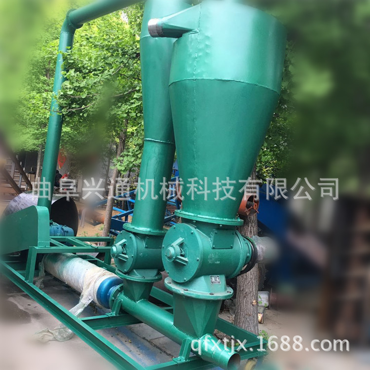 自吸式 白砂糖 玉米面装袋子输送机 30吨产量粉煤灰装卸车输送机
