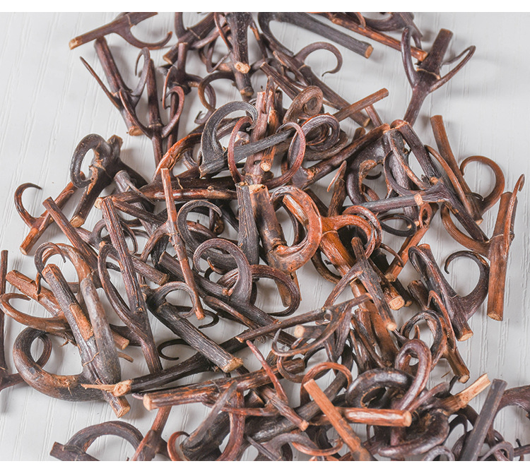Gou Teng (Uncaria rhynchophylla) — Dried Food-Herb Stems & Hooks for Tea & Soup quality and texture