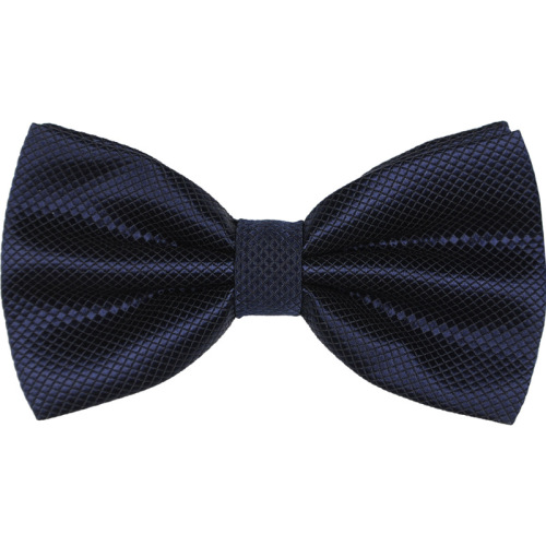 Korean style British men's groom's best man's knot wedding formal red black plaid bow tie suit shirt bow