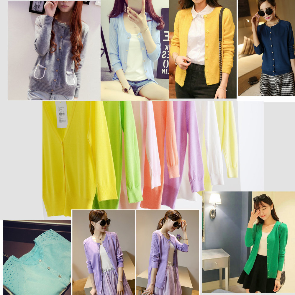 2018秋装新款女款针织衫 库存羊毛衫批发 尾货女装杂款毛线衣开衫