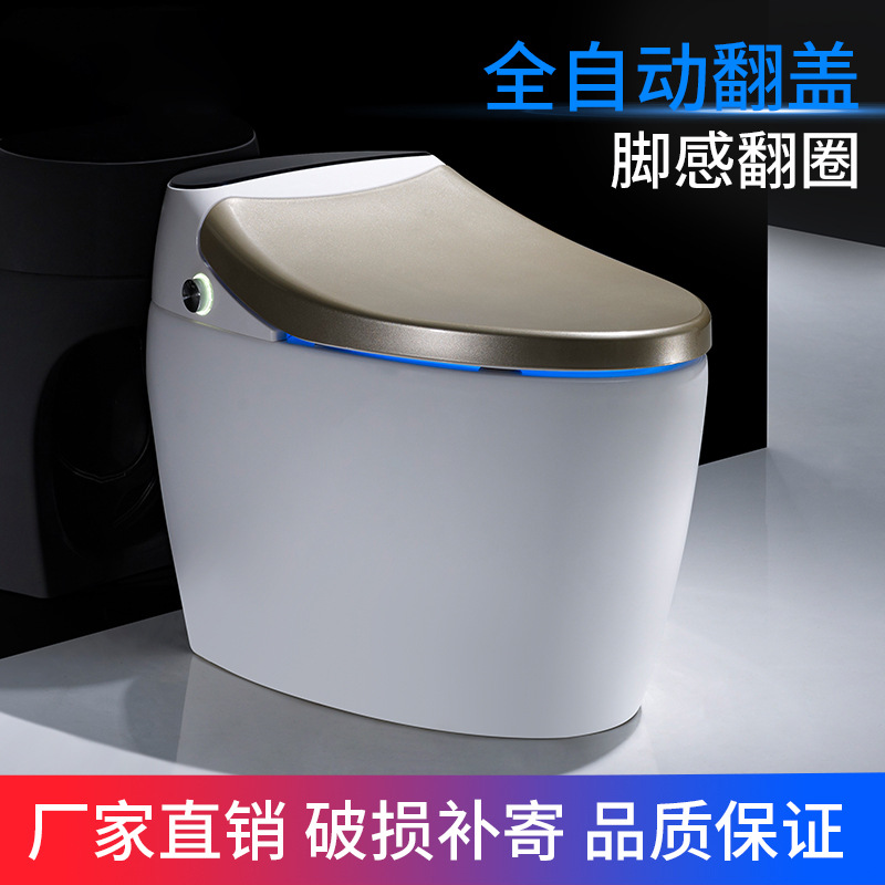 东晟卫浴智能马桶全自动翻盖一体式智能坐便器冲水感应智能座便器|ru