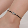 Retro woven beach ankle bracelet handmade, European style, wholesale