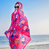 Summer cotton and linen ethnic windshit scarves vacation sun cotar air conditioning big shawl seaside beach towel 2350