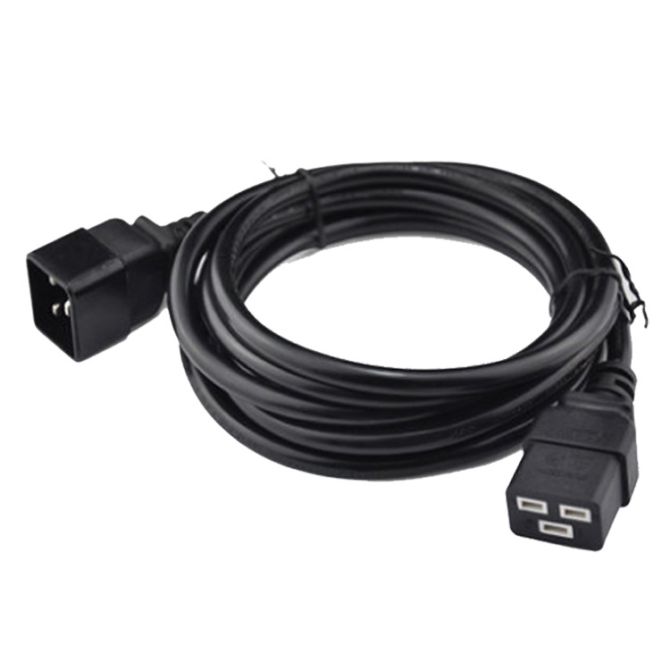 C19-C20插头PDU电源线C19转C20 16A品字尾公母延长线