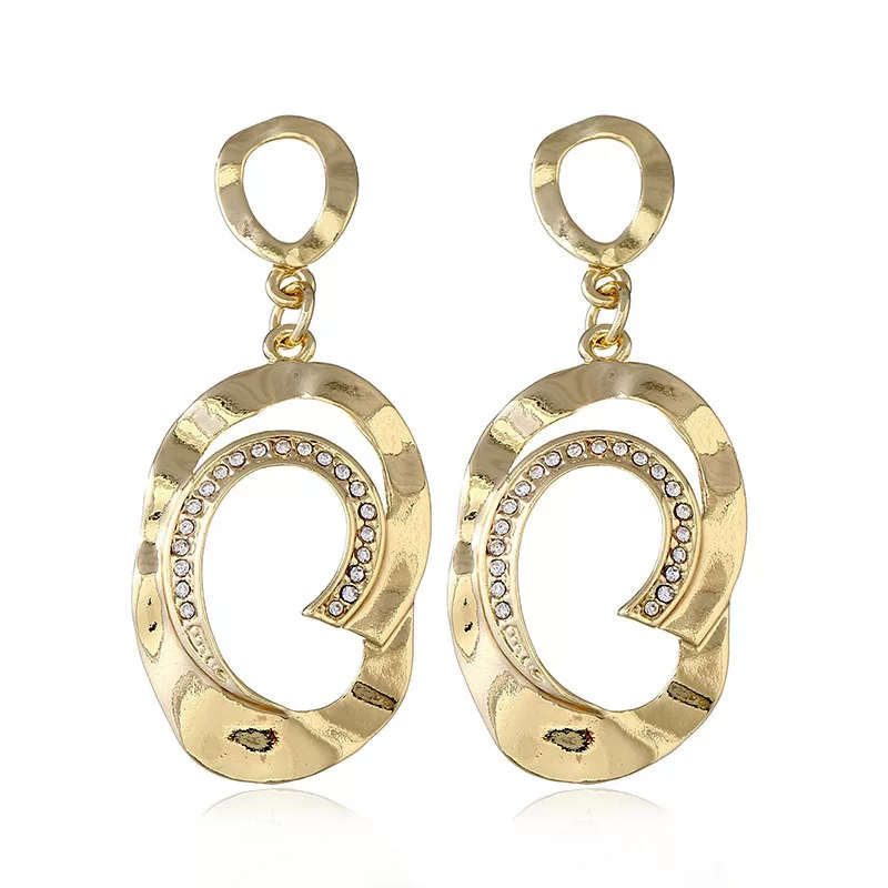Fashionable earrings, wholesale, European style