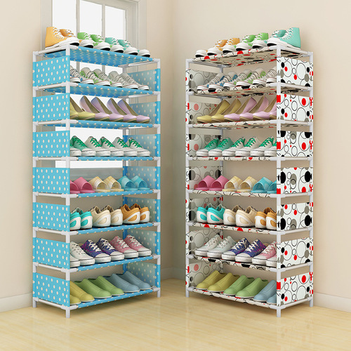 Yaruifan multi-layer combination storage shoe rack simple shoe cabinet dormitory foyer small shoe rack dust-proof multi-functional DIY rack
