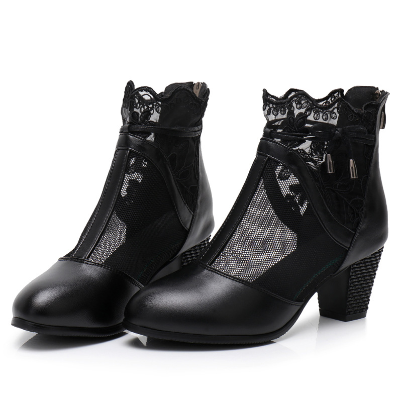 Bottes femme en En cuir - Ref 3354794 Image 5