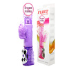 Small massager for women, telescopic rabbit, vibration