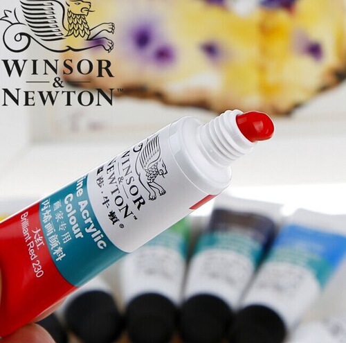 Manicure Winsor & Newton 12-color acrylic paint set 18-color wall paint 24-color hand-painted waterproof spinning paint