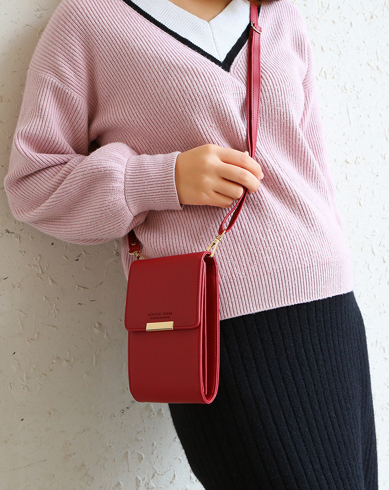 2021新款单肩斜跨手机包 简约大方女士钱包 厂家直销|ms