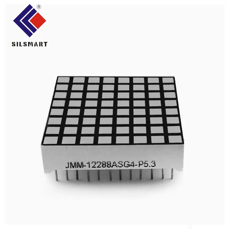 厂家直供 f3.0点阵模块共阴 高亮红色黄绿色 8*8红绿双色点阵led