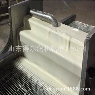 2021新型上稠/稀浆机 裹粉上浆鸡肉调理食品油炸加工流水线厂家