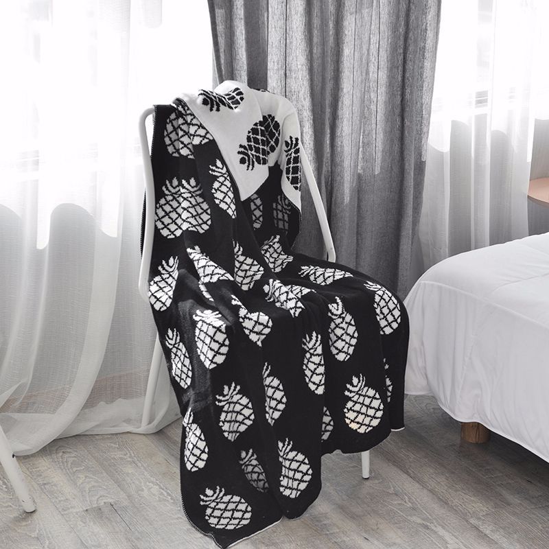 婴童全棉针织毛线毯子 儿童母婴儿用品盖毯毛毯抱被 抱毯空调毯