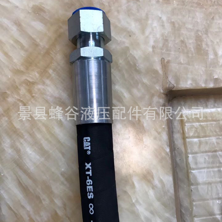 厂家供应钢丝编织胶管 高压胶管总成 挖掘机油管总成现货
