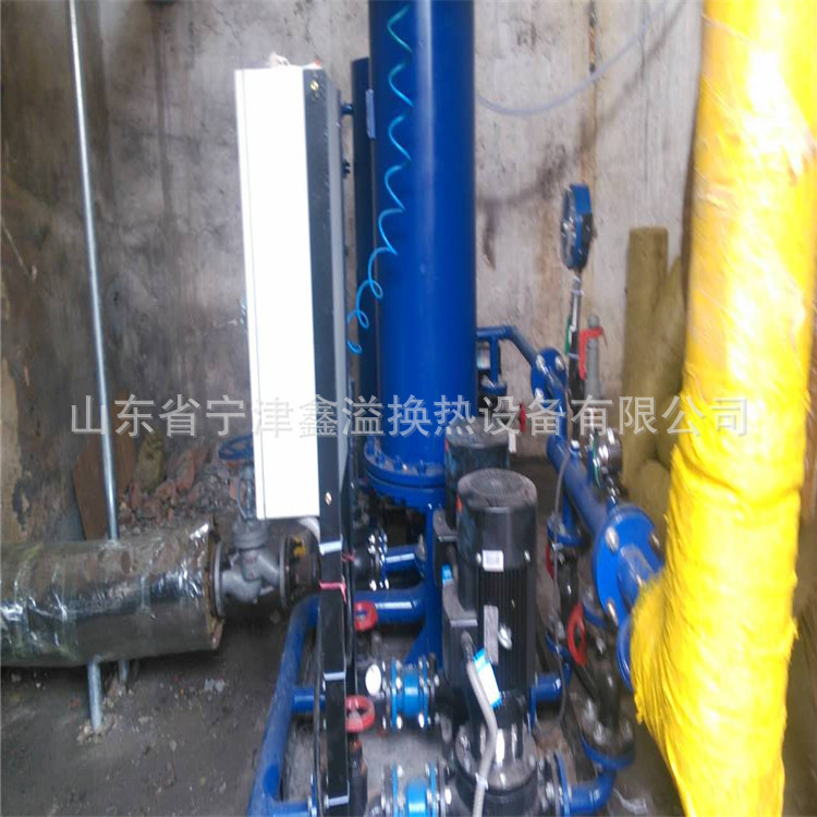 浮动盘管式换热器 水-水换热器 紫铜管浮盘式换热器