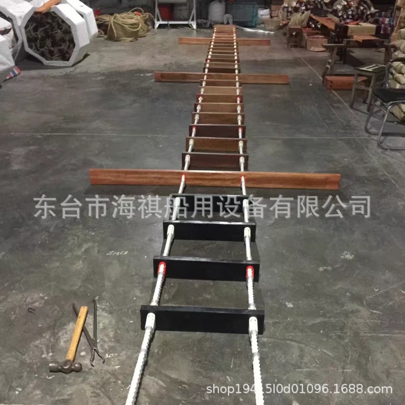 引水软梯引航员软梯 船用救生软梯 CCS、EC认证 船用登乘软梯绳梯