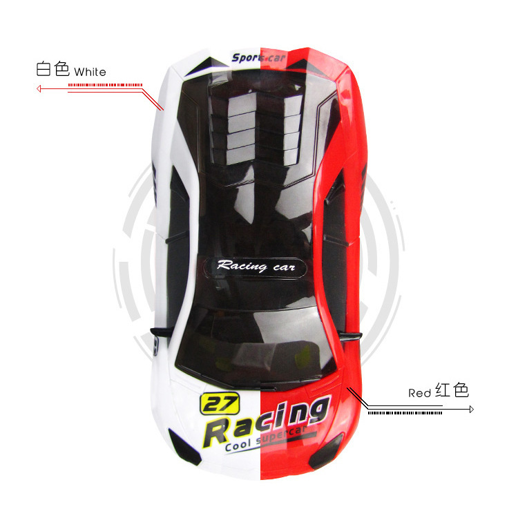 Coche de juguete para niños coche de juguete universal coche de juguete eléctrico colorido música multifuncional modelo de coche deportivo puesto de suministro