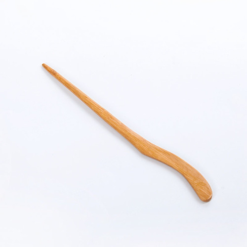 Factory direct sales wholesale bamboo five-piece tea spoon bent tea clamp bamboo tea tray ornaments tea ceremony accessories