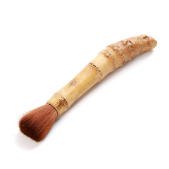 竹根刷子茶筆天然竹節養壺筆竹製茶刷創意不掉毛茶筆功夫茶具配件