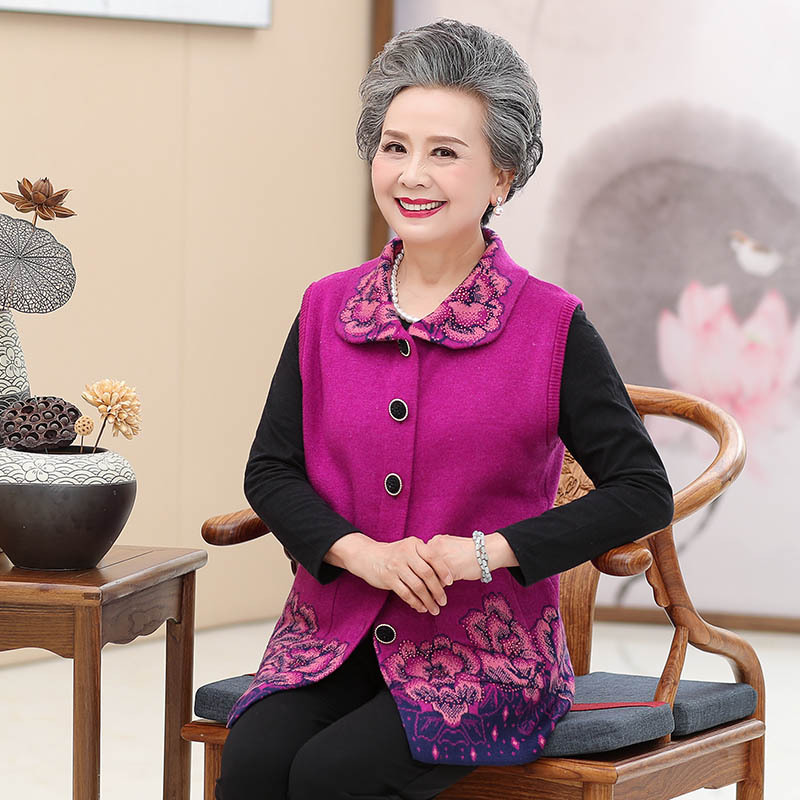 Gilet femme MOUTON ROUGE en Tricot - Ref 3317920 Image 4