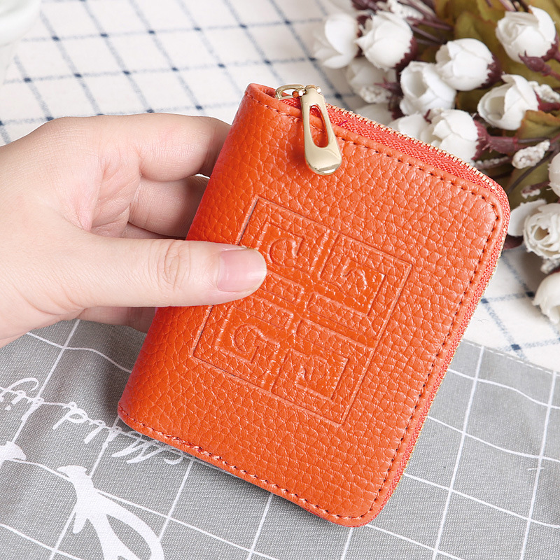 Korean Lychee Pattern Small Wallet display picture 10