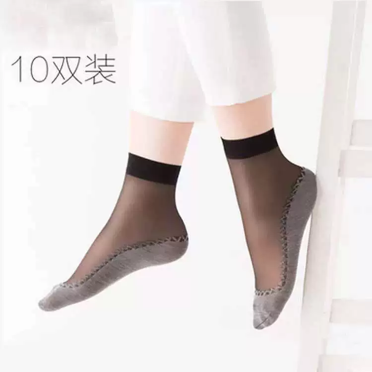 Хлопковая нижняя часть anti-slip женские носки, кружевные бархатные носки, летние хлопковые носки с кристаллами, усиленные носки с цветами