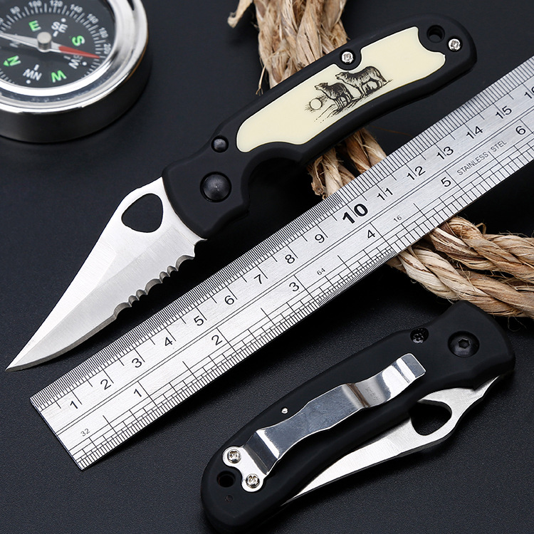 摩登 厂家直销战术高硬度折叠刀 野外求生多功能折刀户外口袋小刀