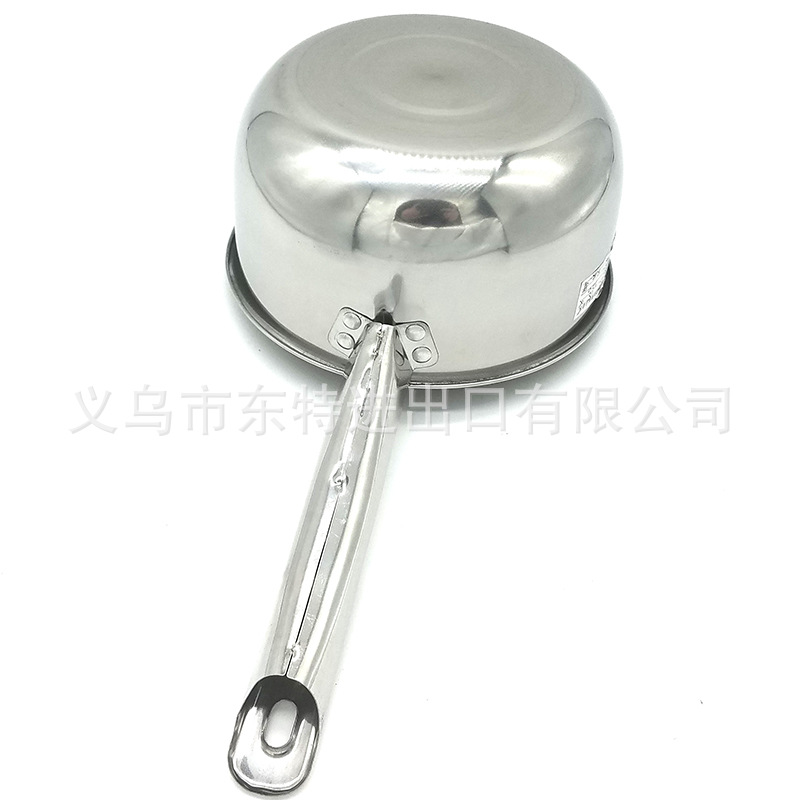 Factory direct sales of stainless steel water spoons, thickened and deepened water ladles, non-magnetic long-handled and short-handled soup ladles, water spoons for scooping water, soup spoons detail image 7
