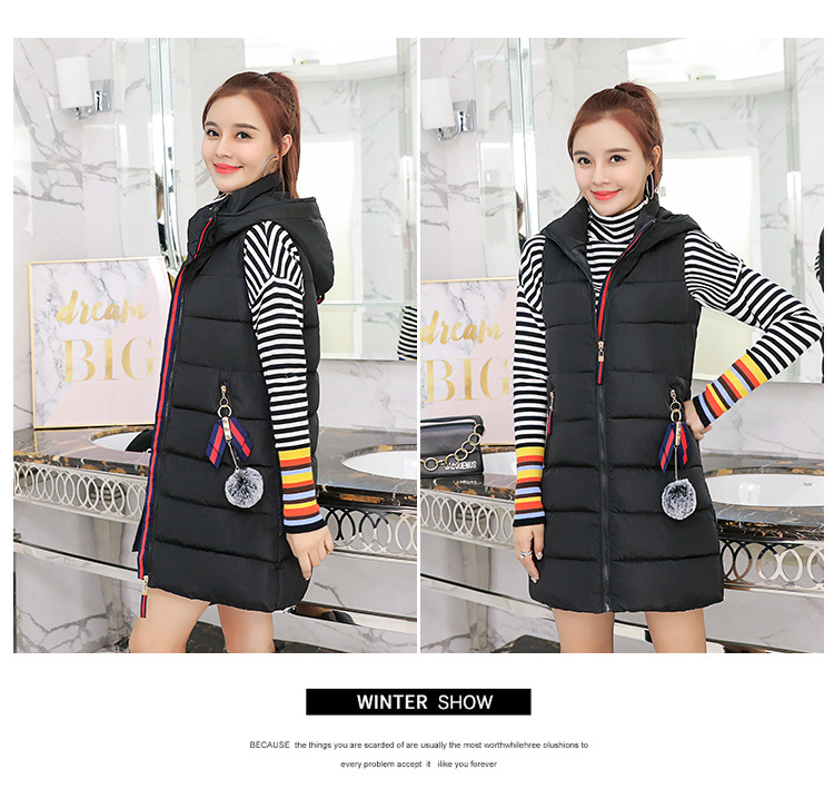 Gilet femme en Mélange de coton - Ref 3316385 Image 13