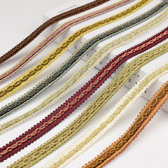 Curtain decoration accessories polyester lace trim/versatile throw pillow duvet patchwork small edge/figure-eight small edge 15 meters