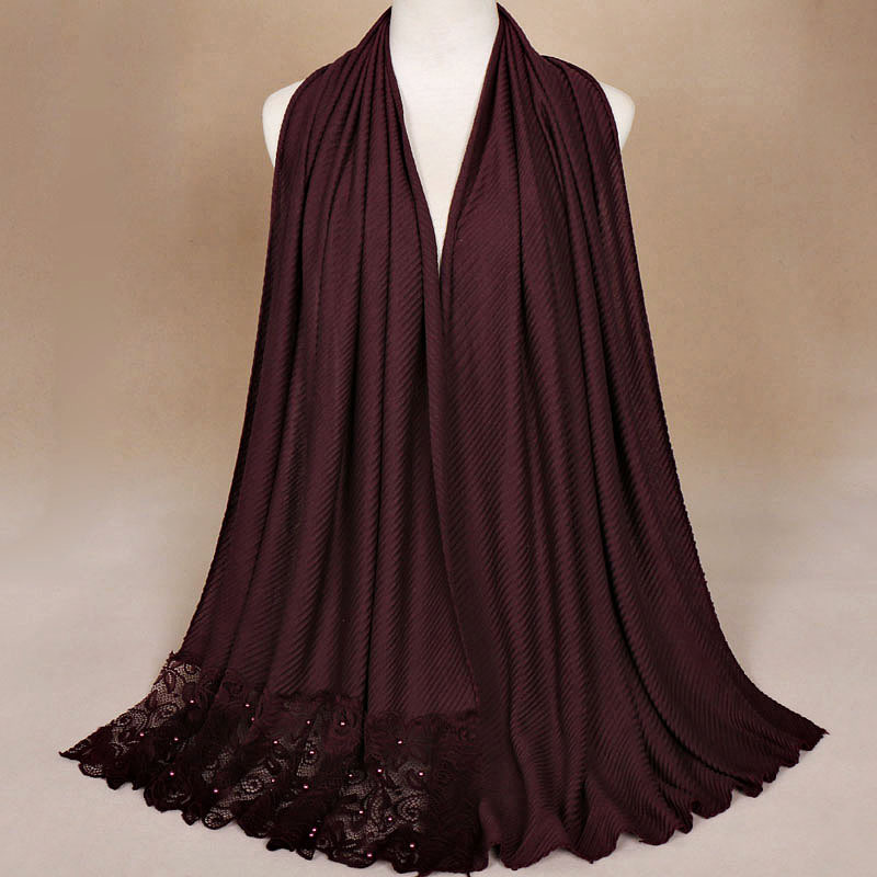 #11深红 (2).jpg林盖头女式纯色棉质压皱