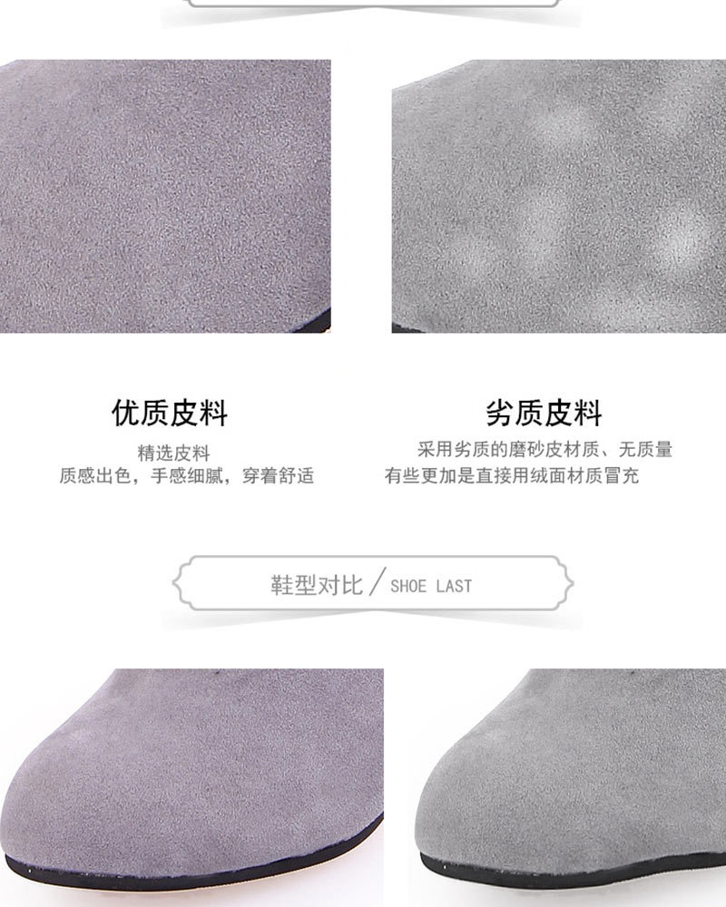 Bottes femme en Daim - Ref 3355151 Image 36