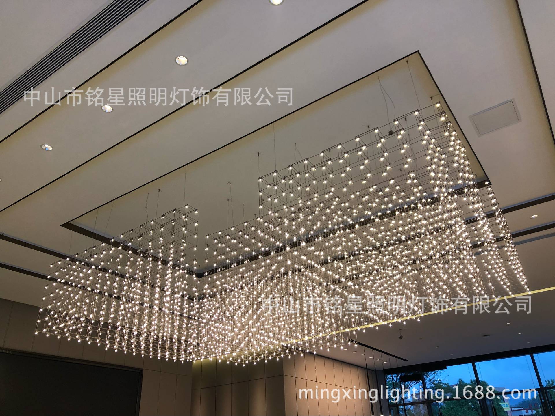 光立方吊灯厂家铭星灯饰 (1)