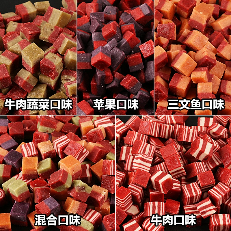 Pet Dog Snack Training Reward Тедди Золотистый ретривер Говяжье зерно Шлифовальный зуб Кальций Полоски из говядины для удаления галитоза Закуски