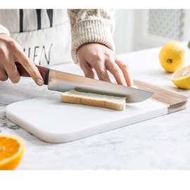 创意简约大理石餐盘西餐厅料理牛排餐盘隔热盘家用装饰拼接早餐盘