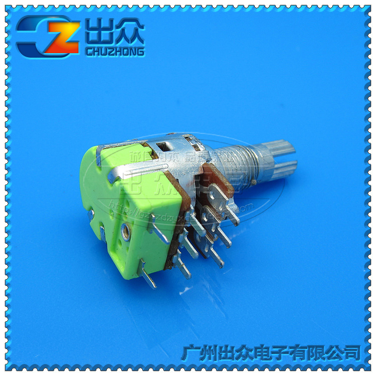 工厂 125G带开关B1K~B1M电位器直脚B